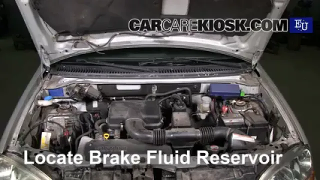 2001 Suzuki Ignis GL 1.3L 4 Cyl. Brake Fluid Add Fluid